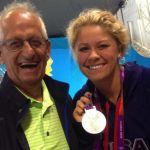 Olympian Elizabeth Beisel aims to become first woman to complete historic swim in honor of her late father