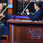 Bruce Springsteen discusses his latest projects and performs “The River” on ‘The Late Show’