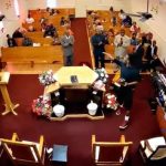 ‘Heroic’ pastor tackles gunman at church altar