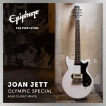 Epiphone introduces the Joan Jett Olympic Special guitar: “Make it your vision and voice”