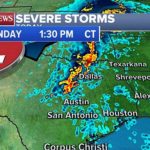 Tornado watch, thunderstorm warnings issued in parts of Texas