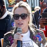 Alyssa Milano arrested at White House voting rights protest