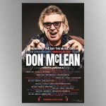 Don McLean announces expanded list of 50th anniversary “American Pie” tour dates