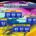 East Coast may get a warm Christmas, California braces for flooding
