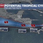 Tropical storm conditions headed to Nicaragua, Costa Rica
